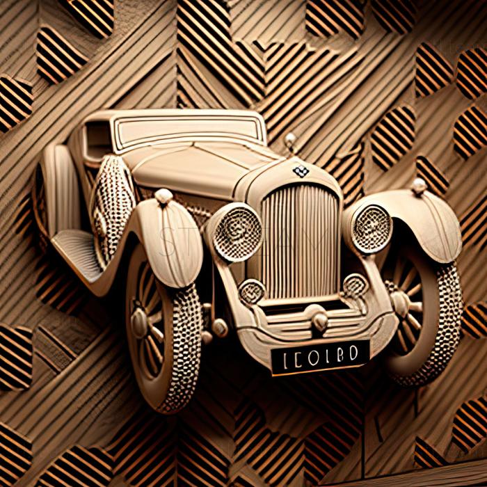 3D model Bentley 4 Litre (STL)